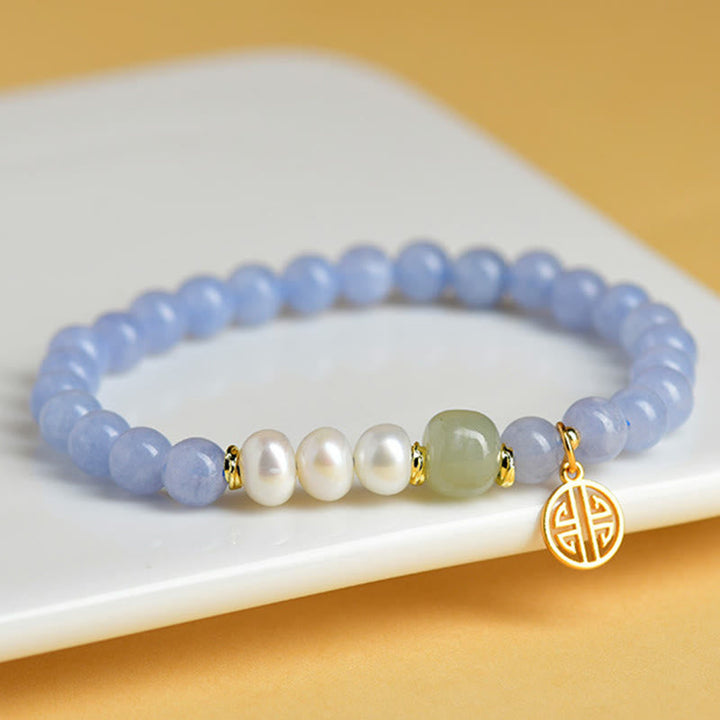 Armband Chalcedon Perle – Energie