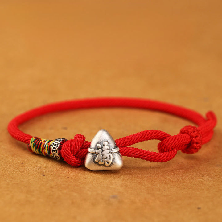 Armband 925 Silber Fu-Zeichen – Zongzi