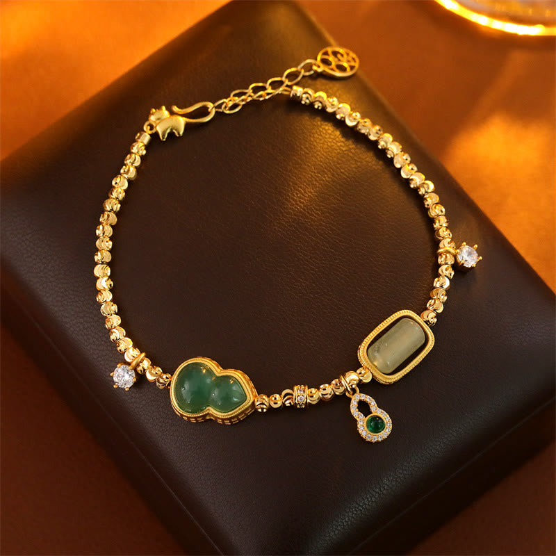 Armband Kupfer Achat – Energie