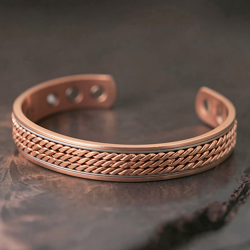 Armband Kupfer Braided – Balance