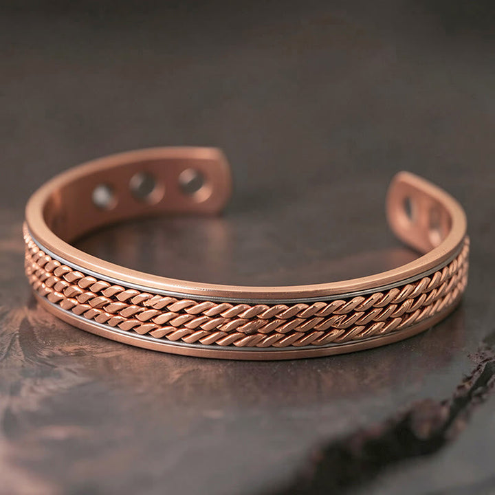 Armband Kupfer Braided – Balance