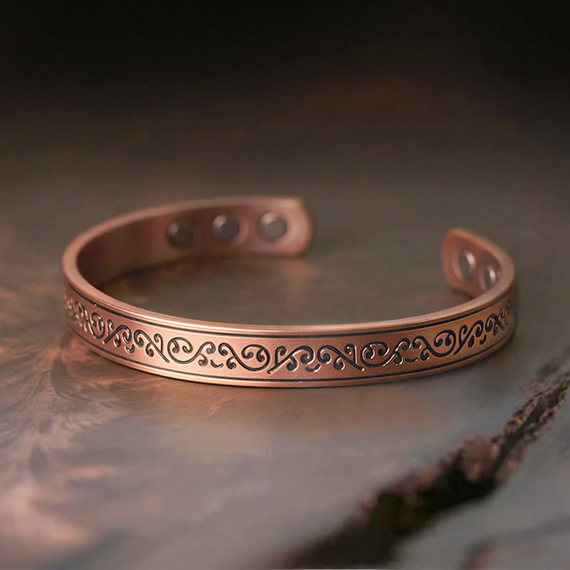 Armband Kupfer Engraved Patterned – Balance