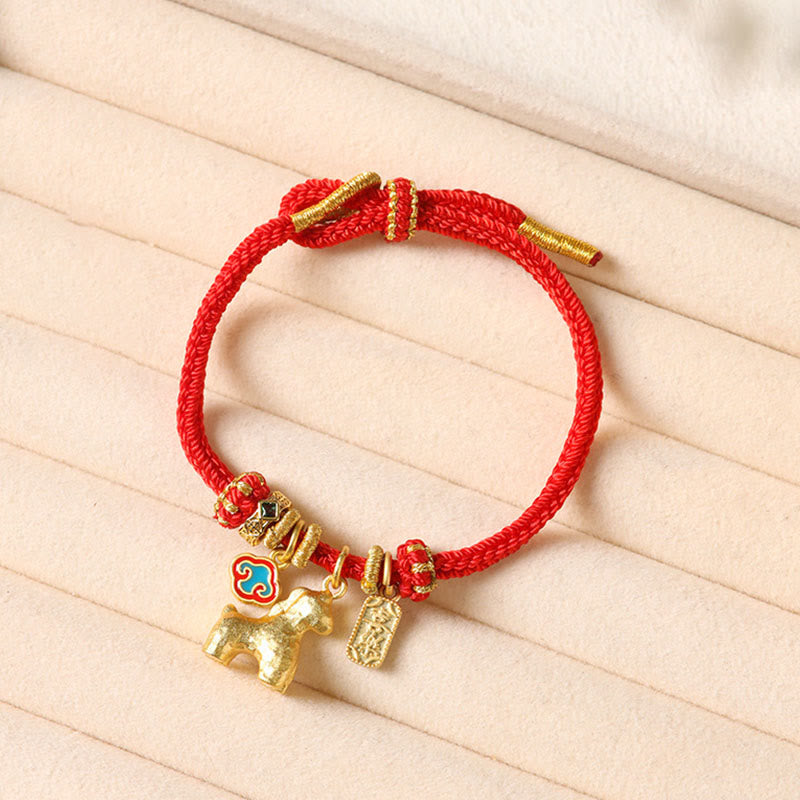 Armband Kupfer Fu-Zeichen Copper Peace And Joy(Wrist Circumference: 13-24 cm)