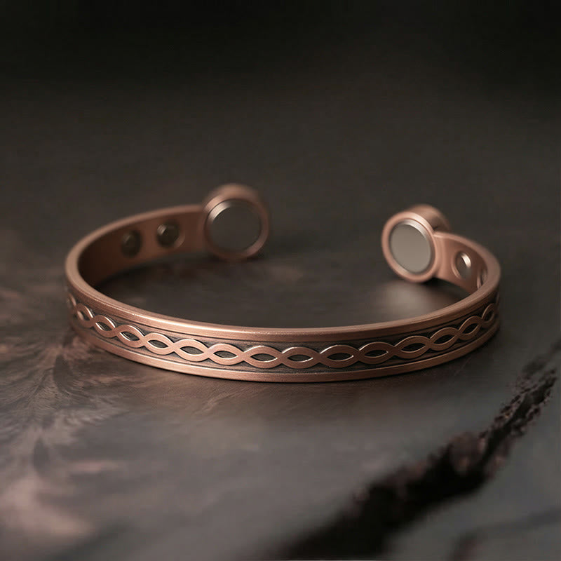Armband Kupfer – Glück & Balance Segen