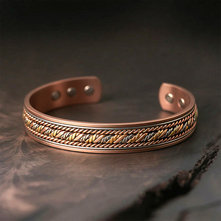 Armband Kupfer Twisted – Balance & Glück