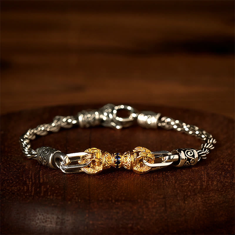 Vajra Armband Kupfer Silber Gold Glück Balance Energie Schutz Handgelenk