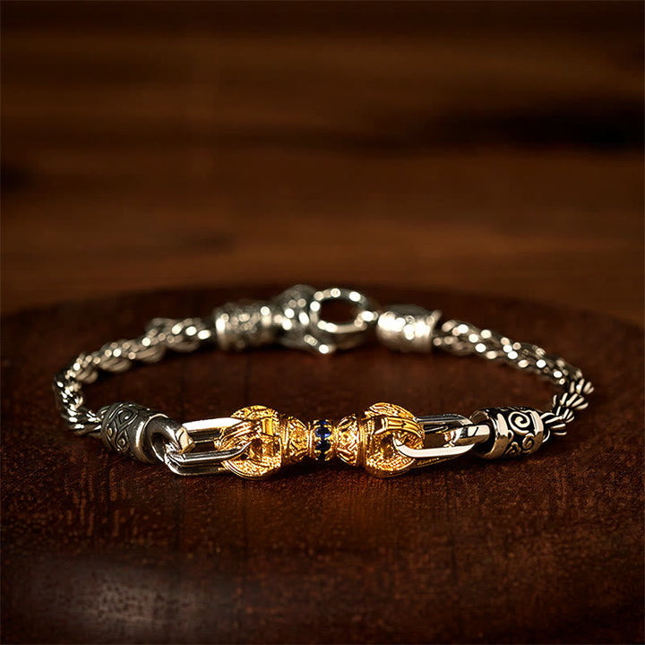 Vajra Armband Kupfer Silber Gold Glück Balance Energie Schutz Handgelenk