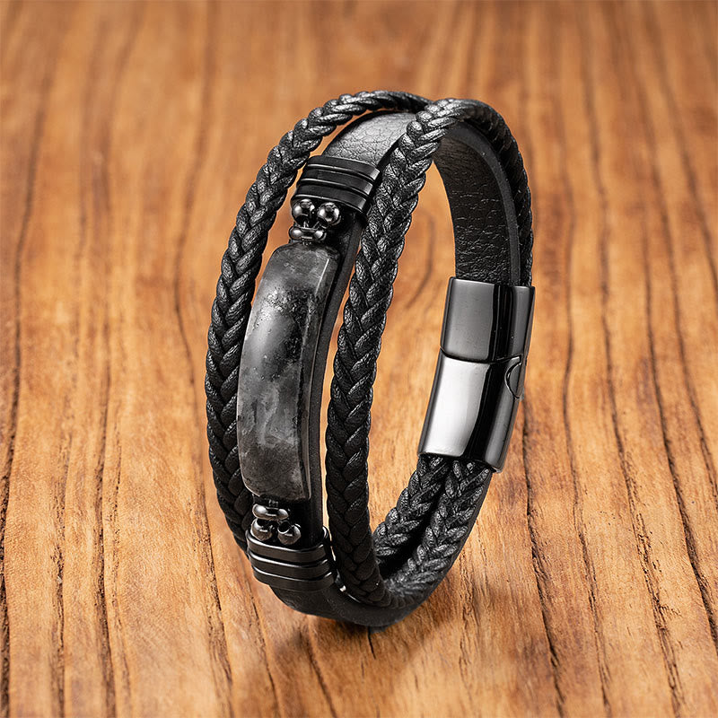 Armband Lapislazuli Hämatit – Stärke