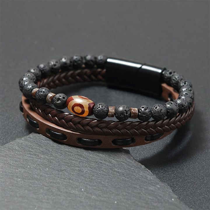 Armband Lavastein – Wohlstand