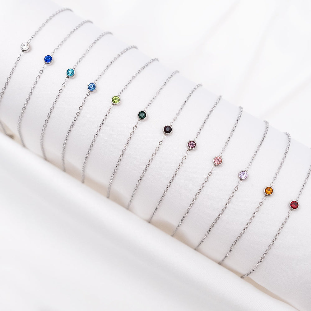 Armband mit Geburtsstein Monatssteine
