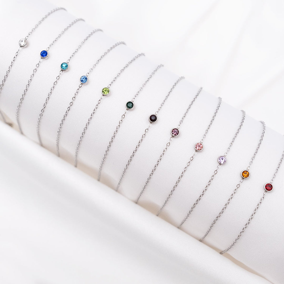 Armband mit Geburtsstein Monatssteine