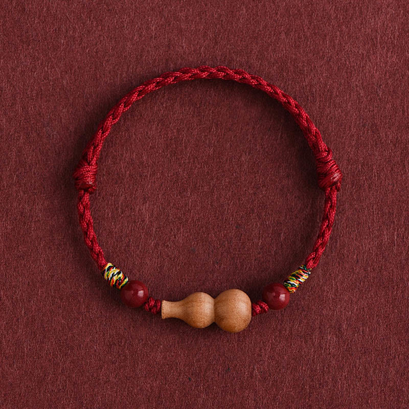 Armband Pfirsichholz – Glück & Wohlstand