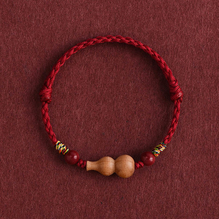 Armband Pfirsichholz – Glück & Wohlstand