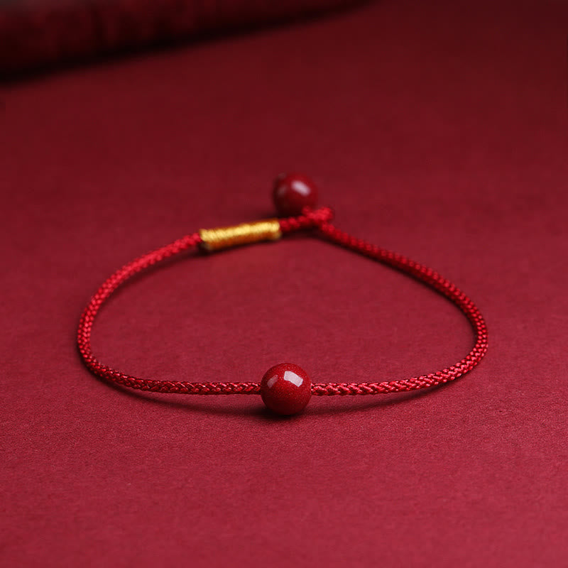Armband Roter Achat Zinnober – Segen