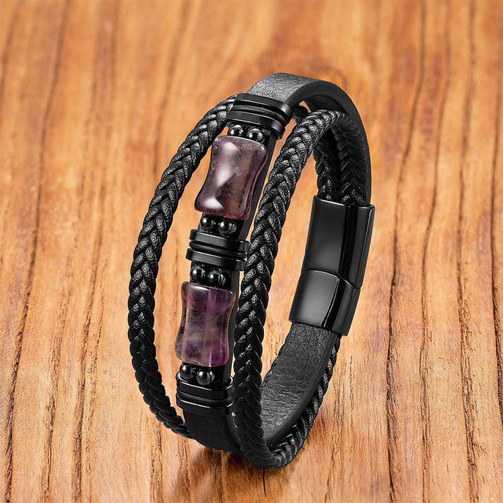 Armband Grüner Aventurin Schwarzer Onyx