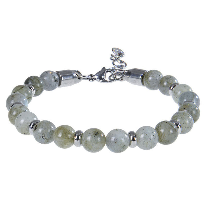 Armband Tigerauge Tiger Various – Schutz Moonstone(Wrist Circumference:17-20 cm)