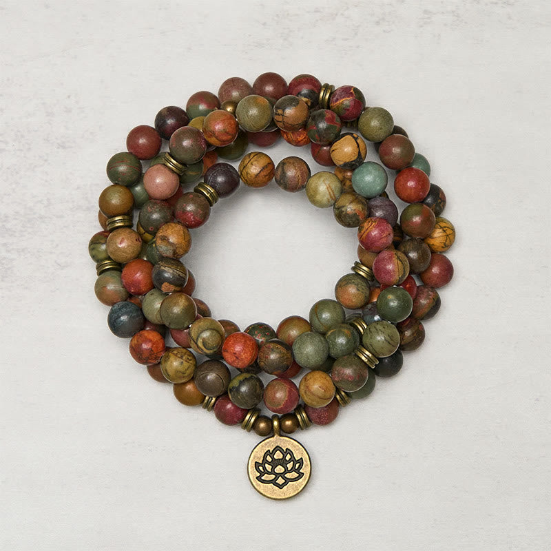 Armband Türkis Lotus – Energie