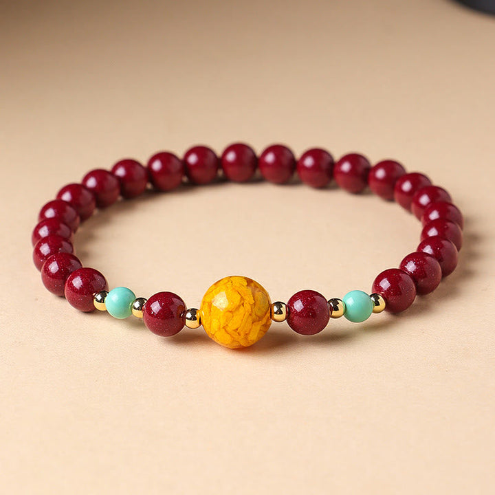 Armband Türkis Zinnober – Energie