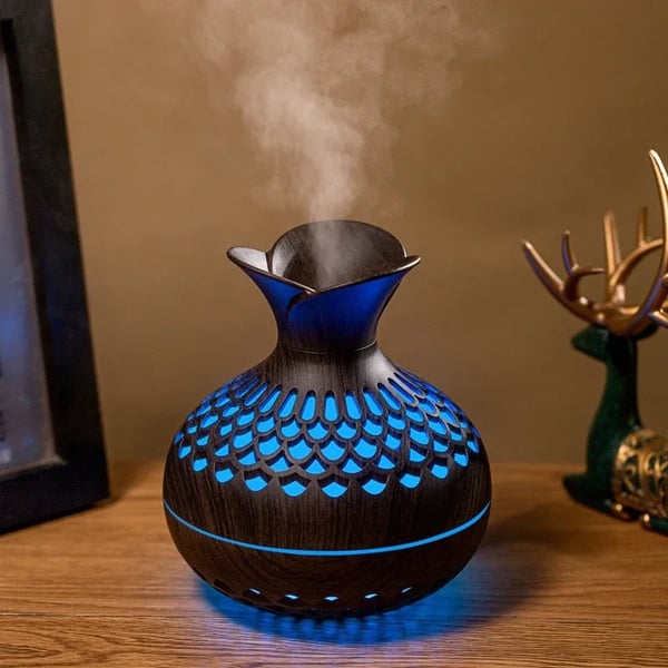 Aroma Diffuser Elektrisch Holz