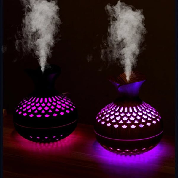 Aroma Diffuser Vase Holz
