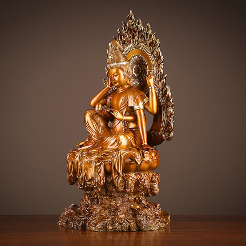Avalokiteshvara Altar Erfolg Messing Glücksbringer