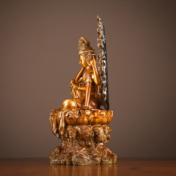 Avalokiteshvara Altar Erfolg Messing Wohnzimmer