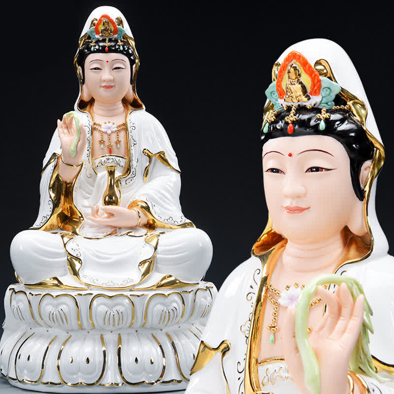 Avalokiteshvara Bodhisattva Keramik Erfolg