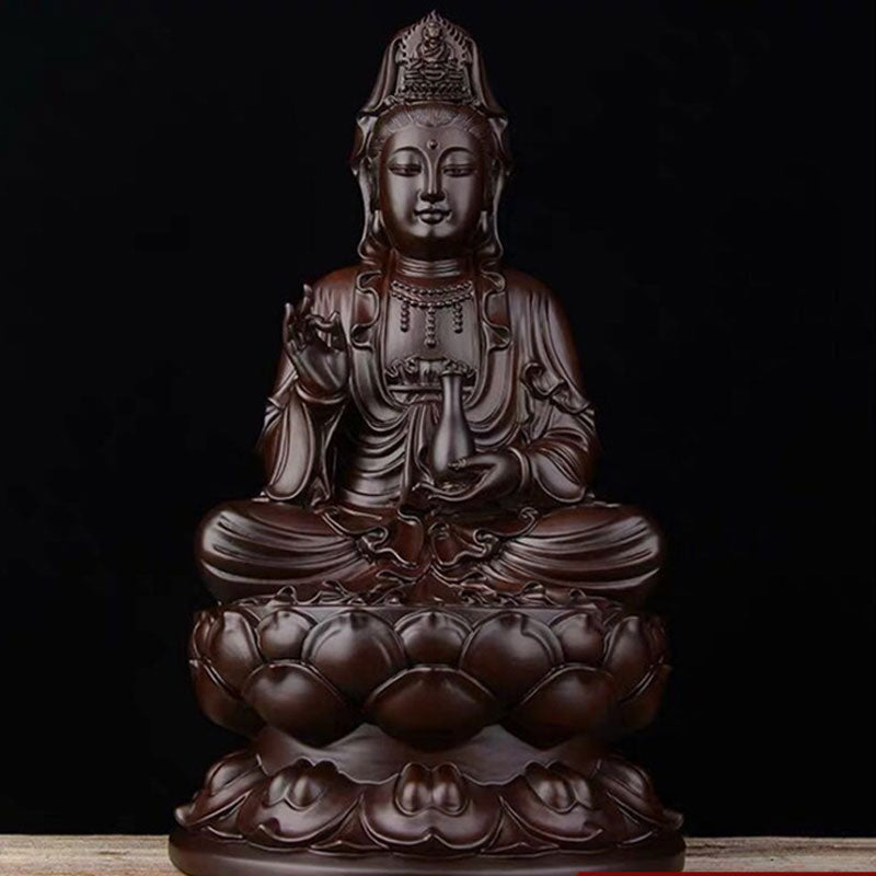 Avalokiteshvara Ebenholz Lotus