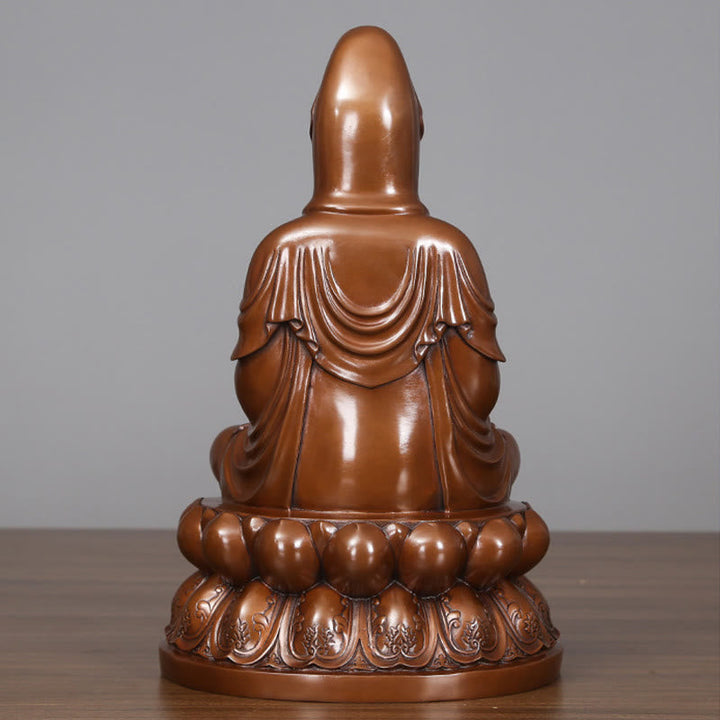 Avalokiteshvara Lotus Wohlstand Kupfer Geschenk