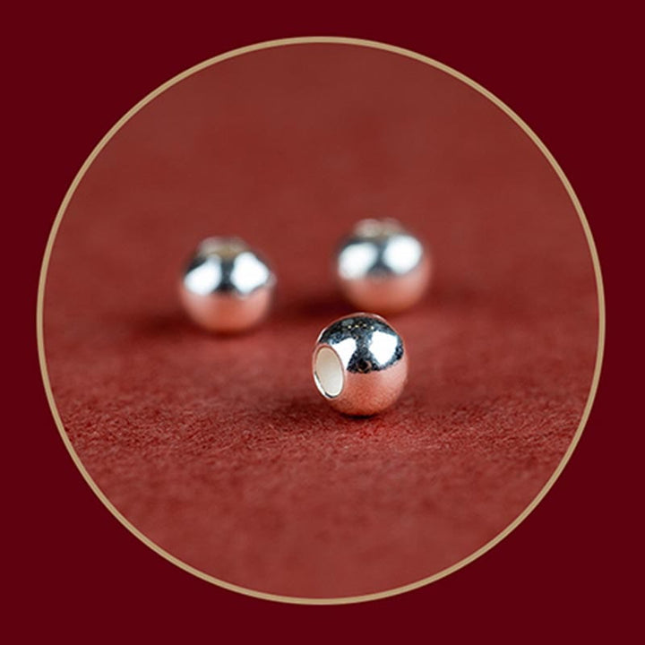 Armband 925 Silber Endlosknoten Roter Faden - Schutz & Glück