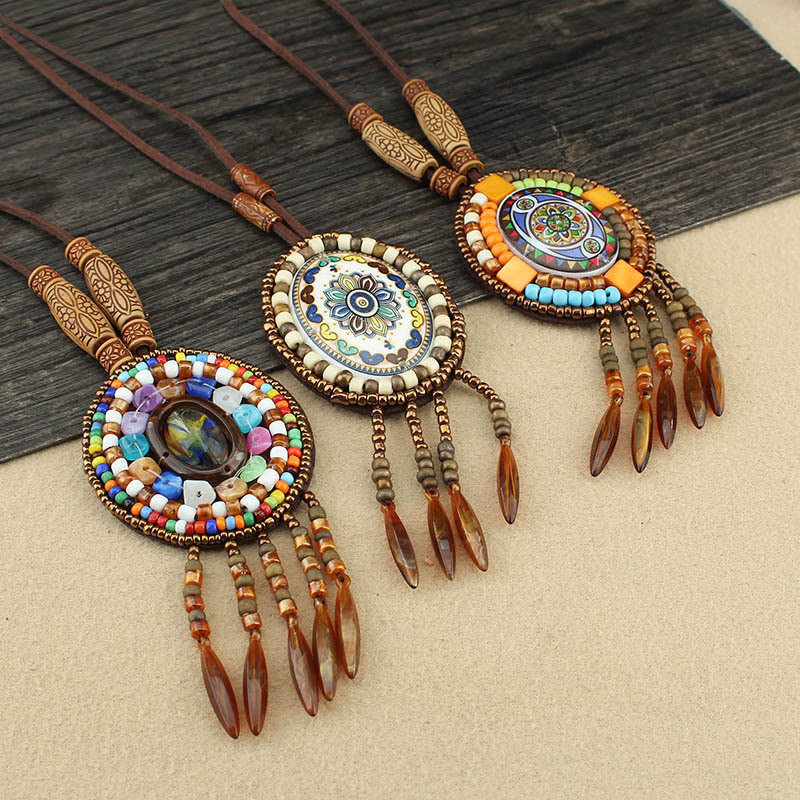 Kette, Mandala, Perlen, Buddha, Kreativität, Boho