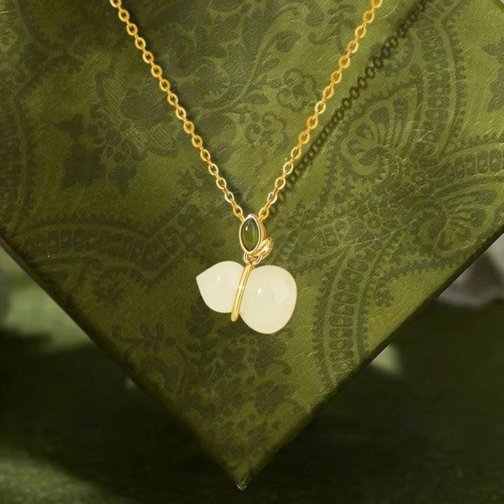 Kette Hetian Jade Sterlingsilber – Schutz