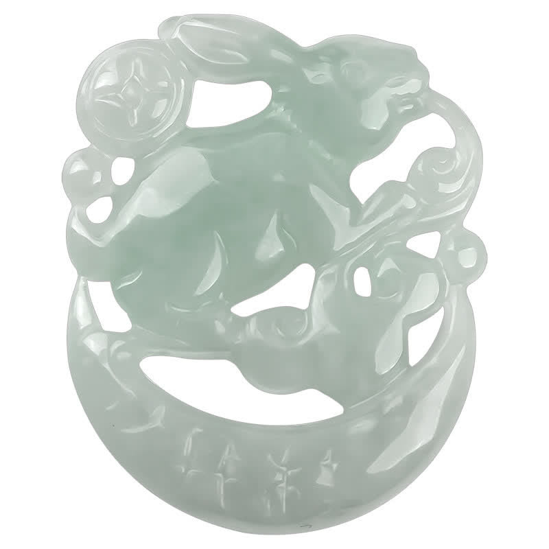 Kette Jade Mondsichel Heilstein – Schutz – Bild 7 – Jade Anhänger Mondsichel Heilstein grüner Naturstein Schutzamulett