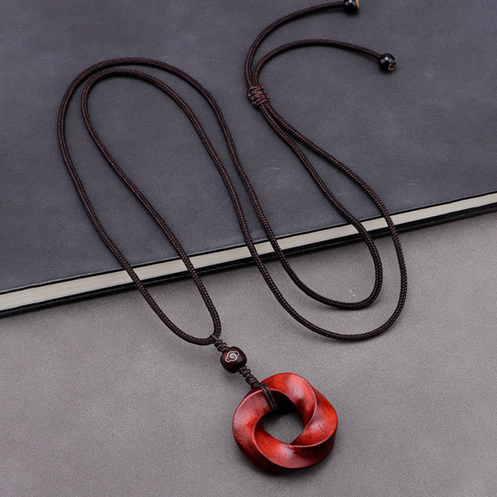 Anhänger Kette Rote Karneol Spirale Symbol