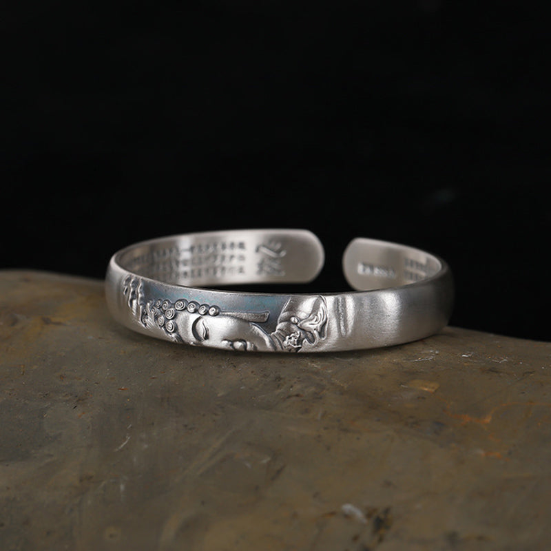 Armband 925 Silber Herzsutra