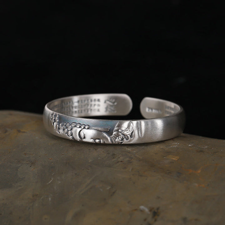 Armband 925 Silber Herzsutra