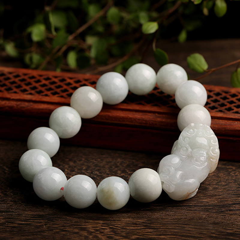 Armband Feng Shui Jade Pixiu Wohlstand & Heilung