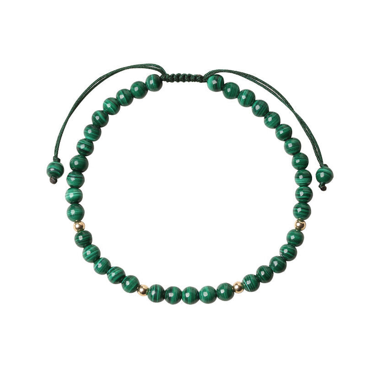 Armband Malachit - Schutz Ruhe Anti-Stress