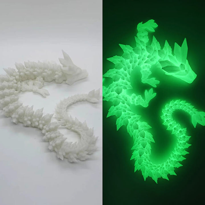 Drachen Figur Leuchtend Feng Shui Leuchtender Grüner Drache