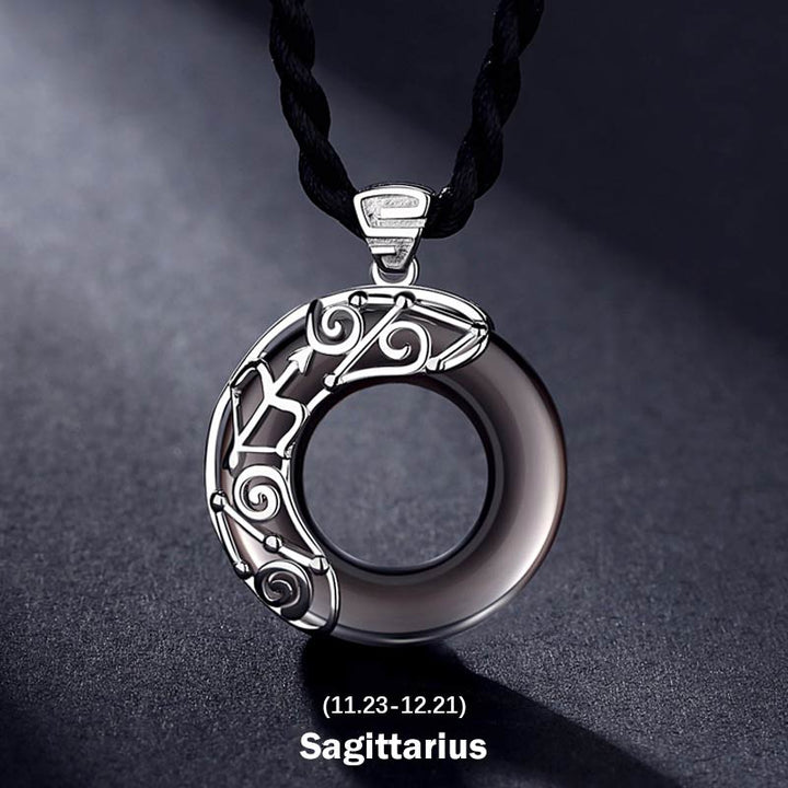 Kette Obsidian Widder – Mut & Glück | Zen Spirit