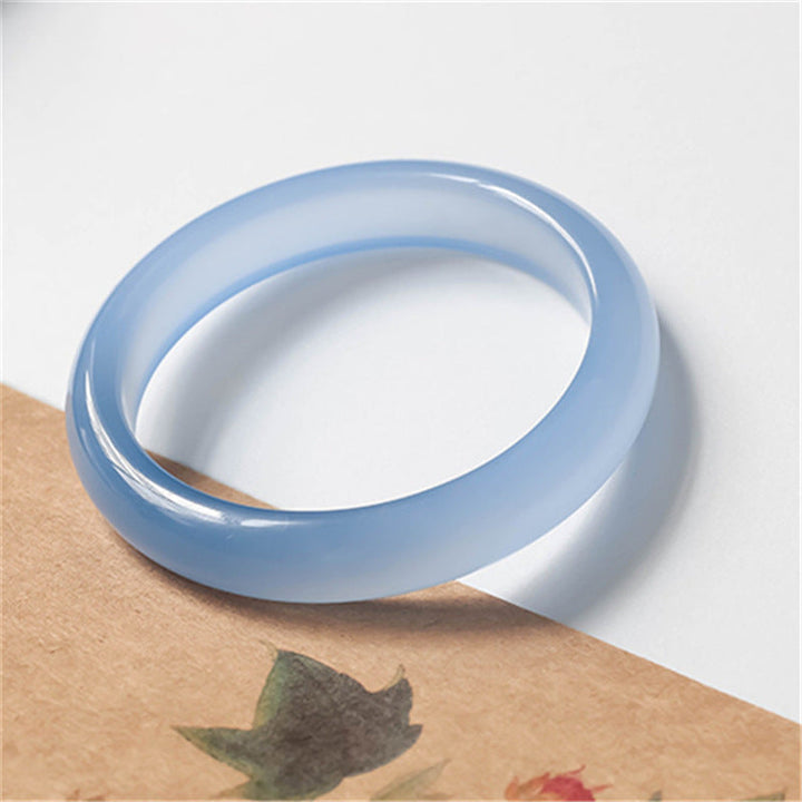 Hellblaues Armband – Balance & Energie auf Naturstein elegantes Design