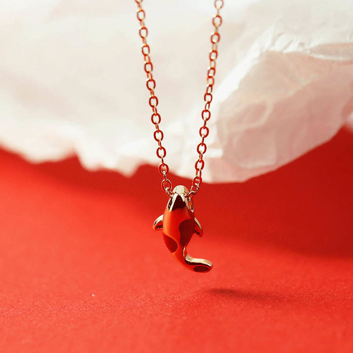 Kette Kupfer Koi Fisch – Wohlstand