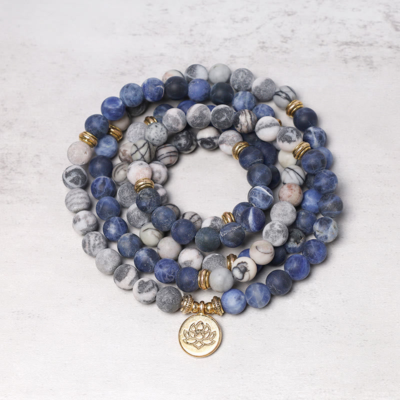Mala 108 Perle Lotus