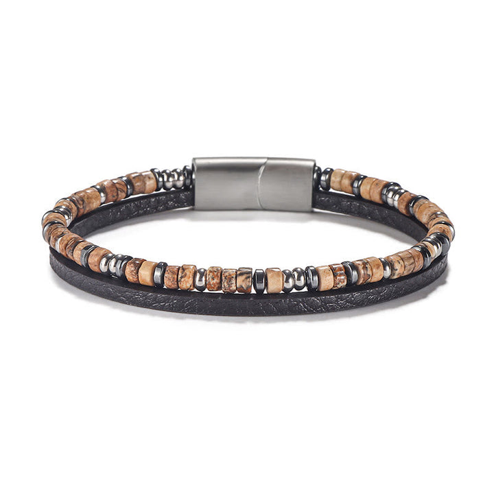 Armband Lapislazuli Tigerauge – Balance
