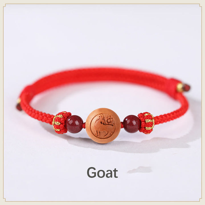 Armband Zinnober Chinesisches Tierkreis – Wohlstand – Bild 7