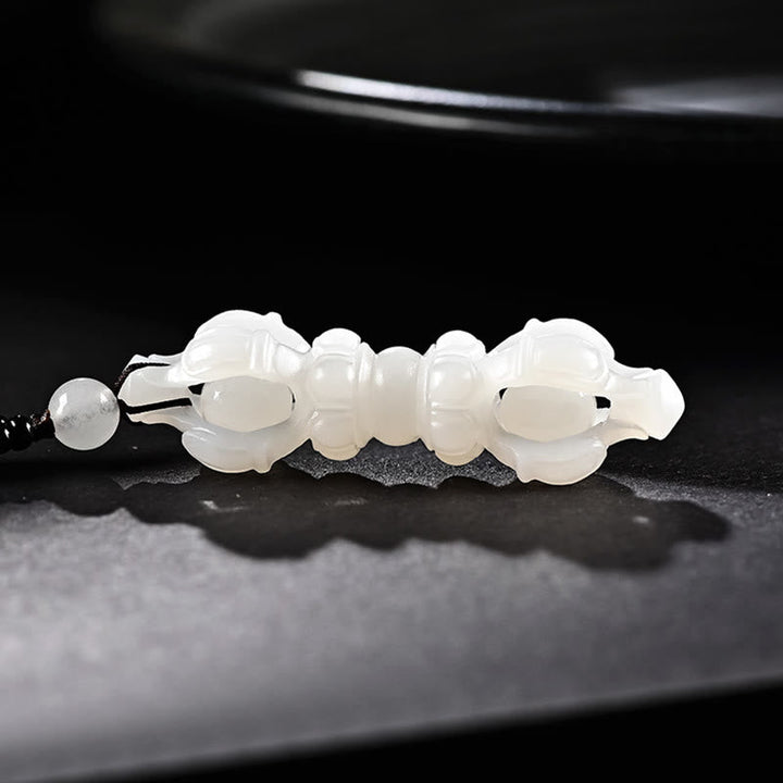 Hetian Jade Anhänger Kette Erfolg Natur Harmonie