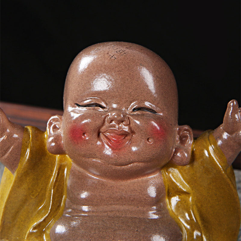 Buddha Dekofiguren Wohnzimmer Reichtum Statue