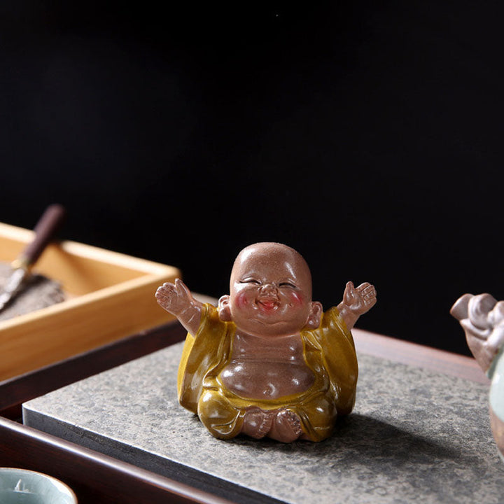 Buddha Dekofiguren Wohnzimmer Reichtum Zuhause