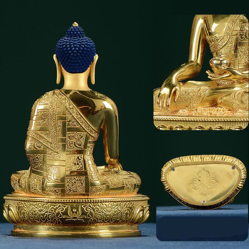 Buddha Shakyamuni Erleuchtung Kupfer Geschenk