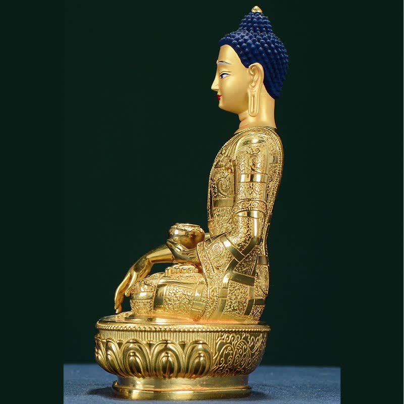 Buddha Shakyamuni Erleuchtung Kupfer Glücksbringer
